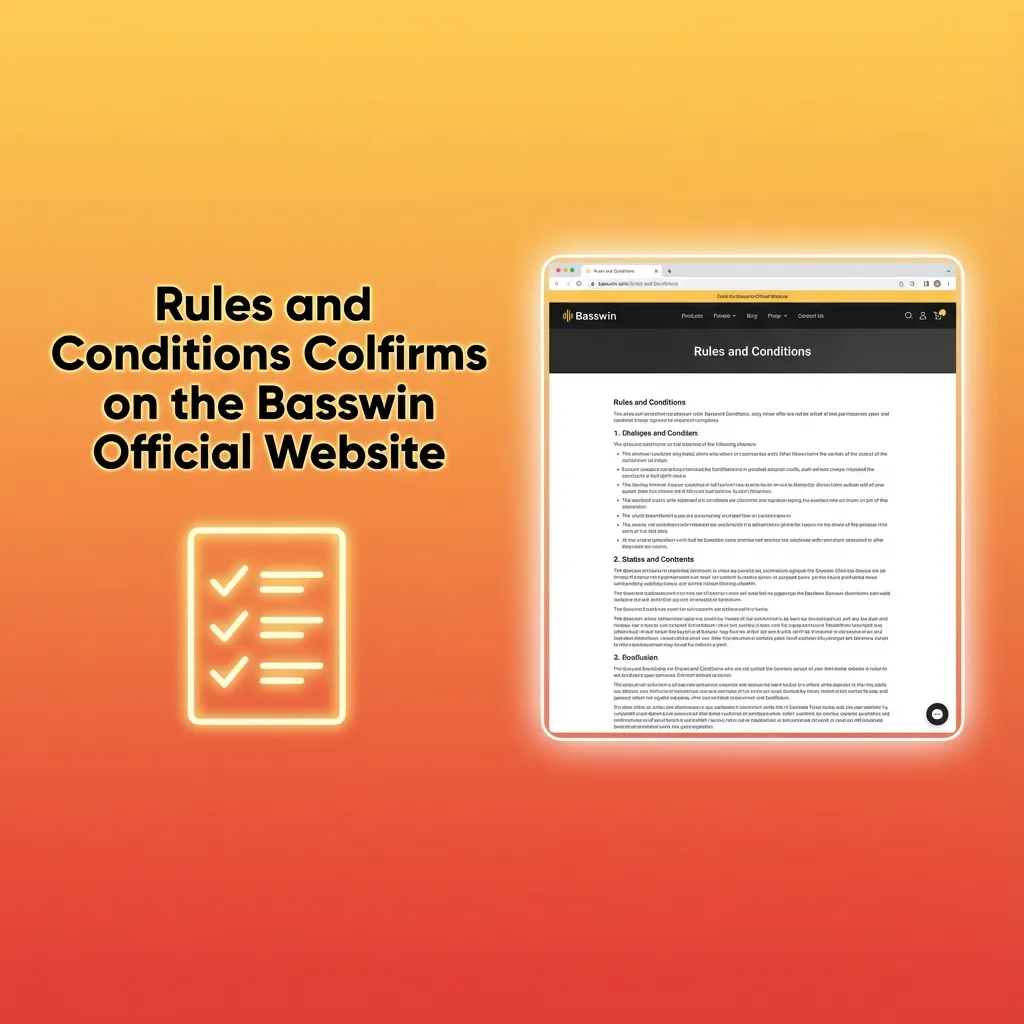 Rules and Conditions on the Basswin Official Website