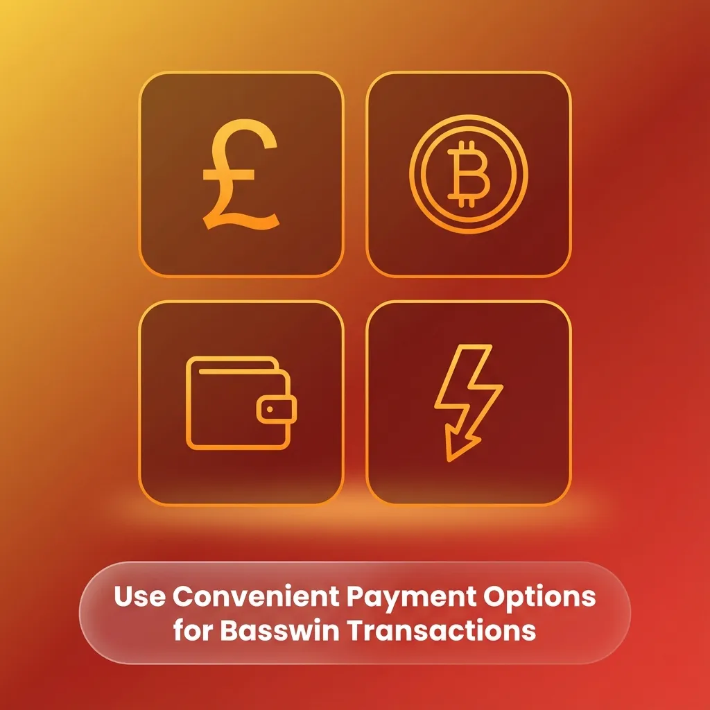 Use Convenient Payment Options for Basswin Transactions
